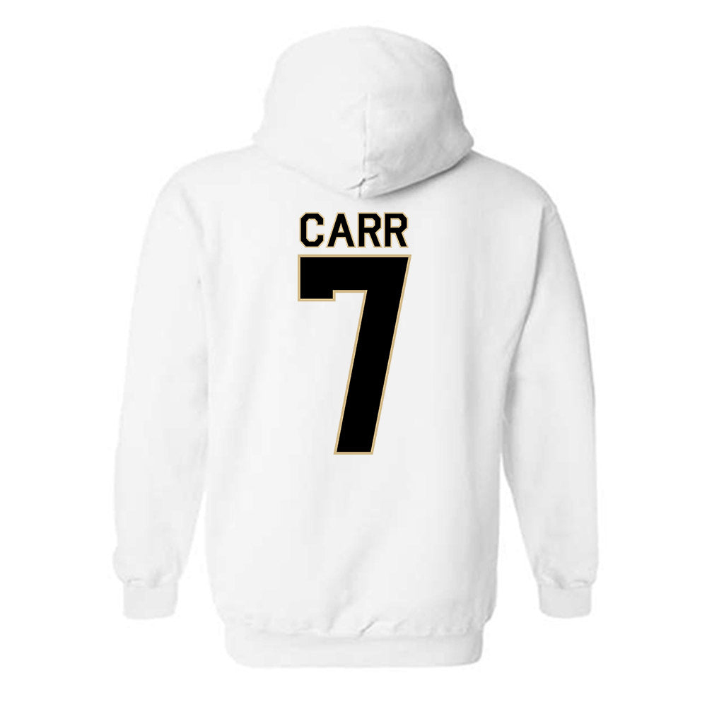 Wake Forest - NCAA Men's Basketball : Isaac Carr - Classic Shersey Hooded Sweatshirt-1