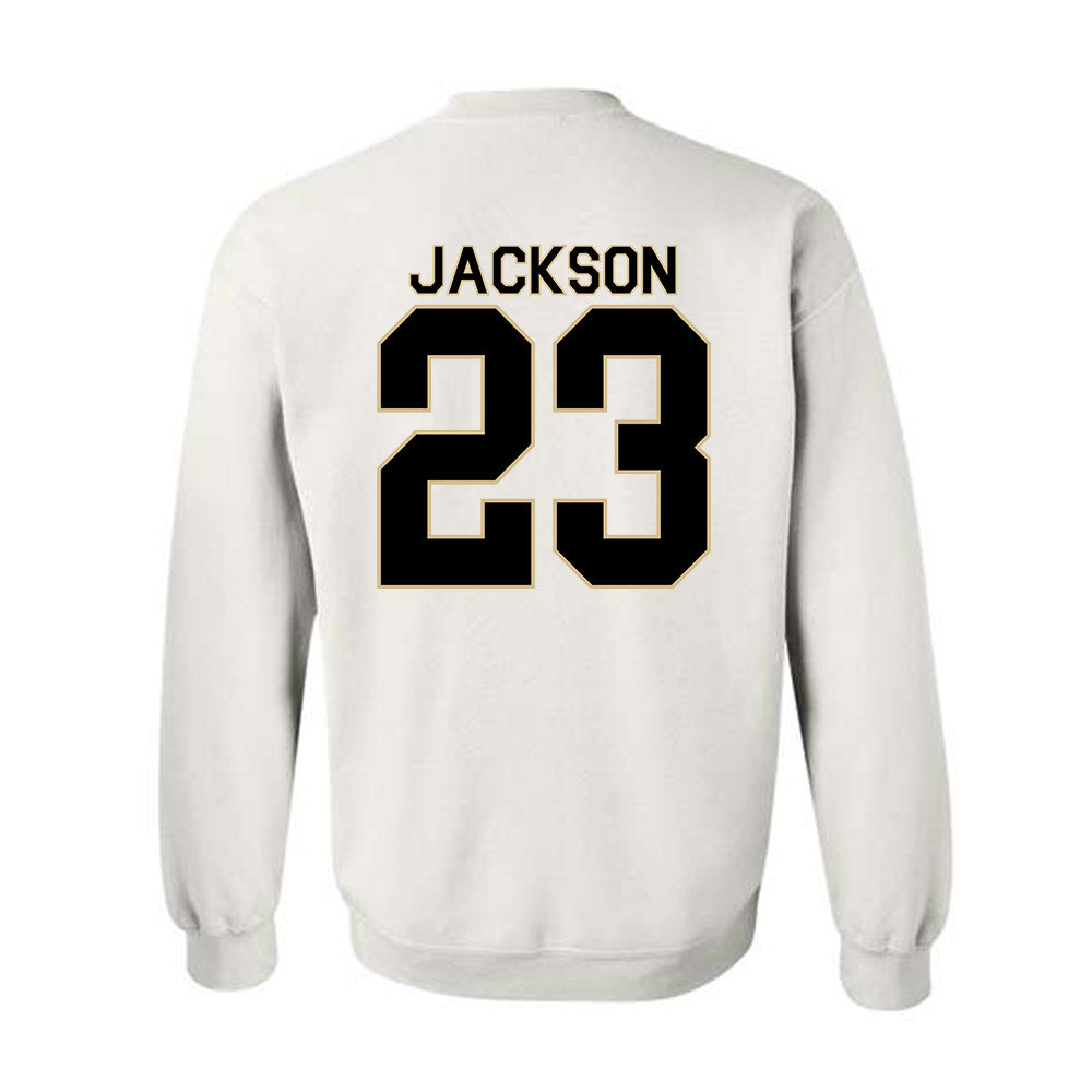 Wake Forest - NCAA Football : Zeek Jackson - Classic Shersey Crewneck Sweatshirt-1