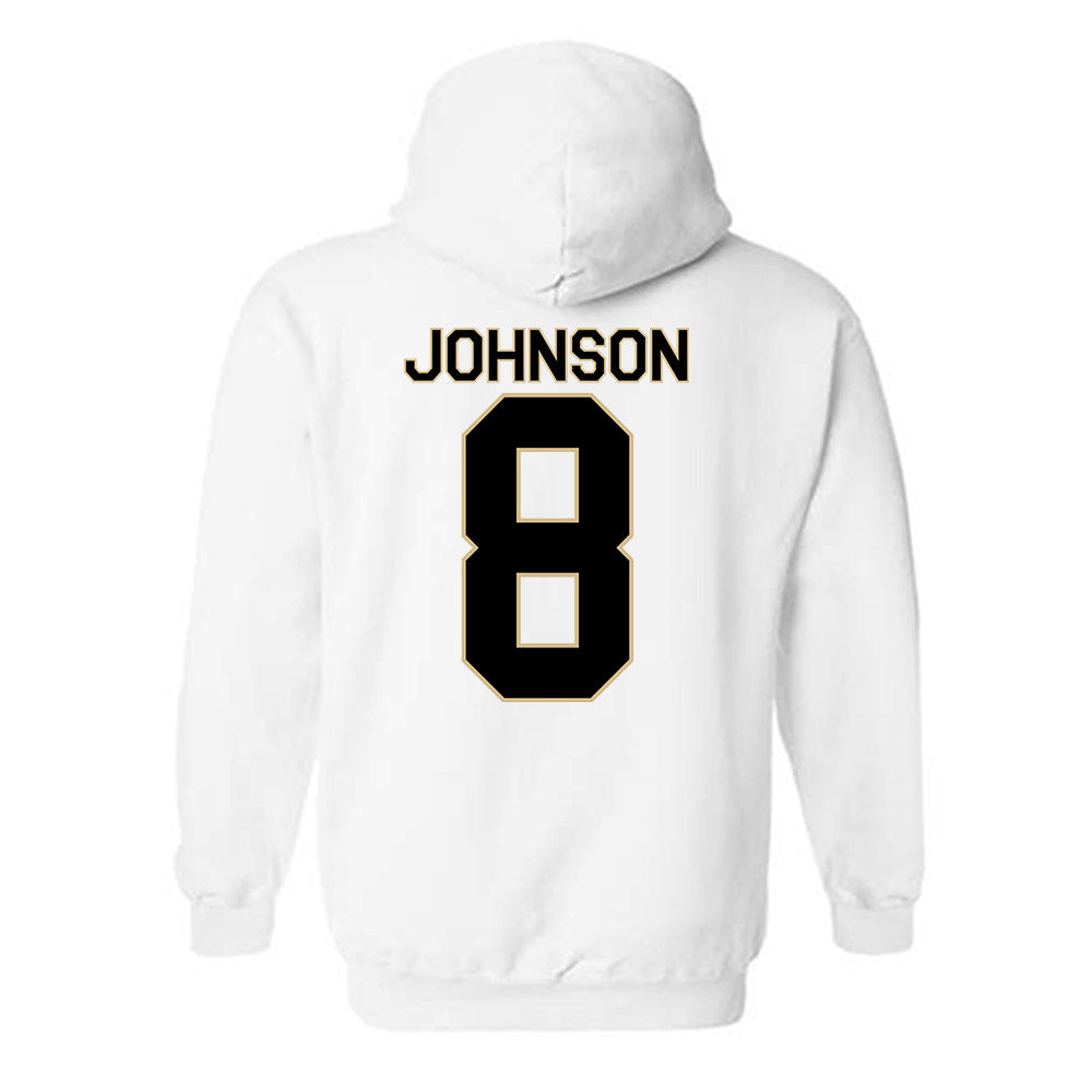 Wake Forest - NCAA Football : Braylon Johnson - Classic Shersey Hooded Sweatshirt-1