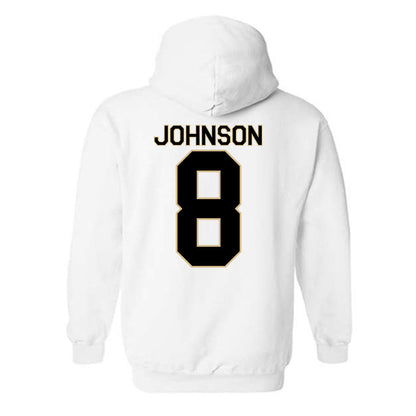 Wake Forest - NCAA Football : Braylon Johnson - Classic Shersey Hooded Sweatshirt-1