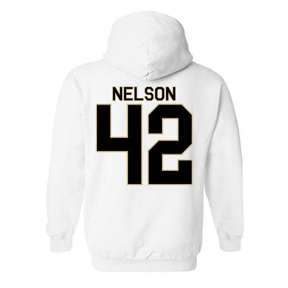 Wake Forest - NCAA Football : Isaac Nelson - Classic Shersey Hooded Sweatshirt-1
