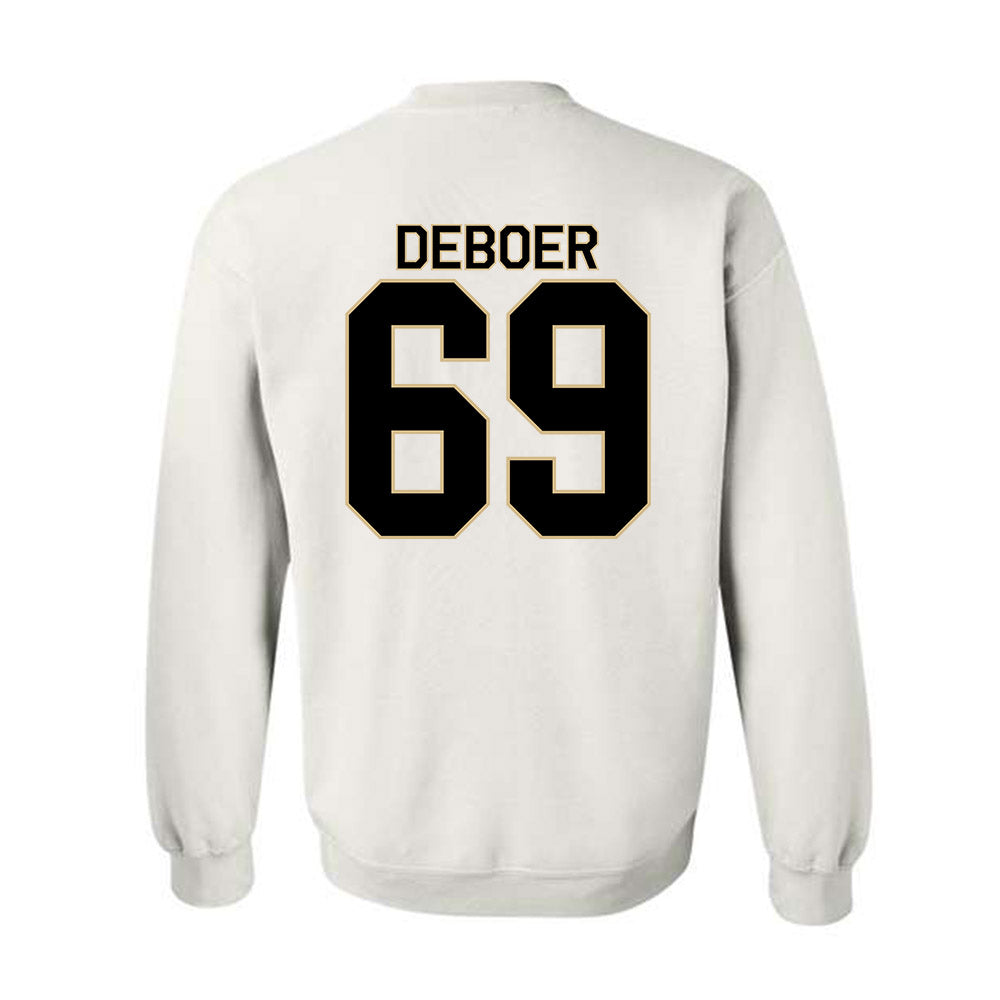 Wake Forest - NCAA Football : Dalton DeBoer - Classic Shersey Crewneck Sweatshirt-1