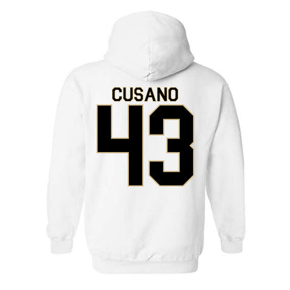 Wake Forest - NCAA Football : Frank Cusano - Classic Shersey Hooded Sweatshirt-1