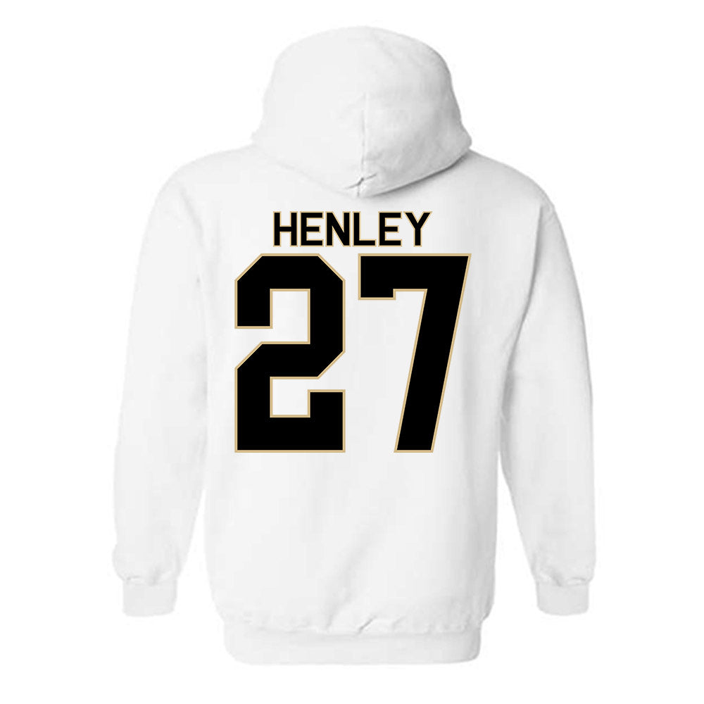 Wake Forest - NCAA Football : Ryan Henley - Classic Shersey Hooded Sweatshirt-1