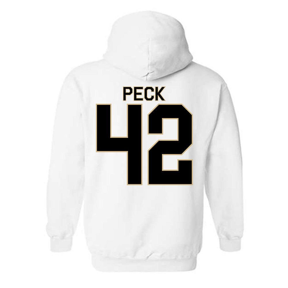 Wake Forest - NCAA Baseball : Alexander Peck - Classic Shersey Hooded Sweatshirt-1