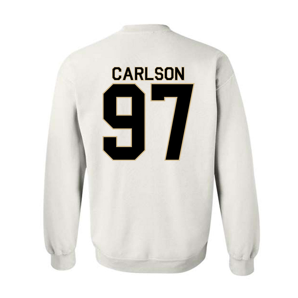 Wake Forest - NCAA Football : Caleb Carlson - Classic Shersey Crewneck Sweatshirt-1