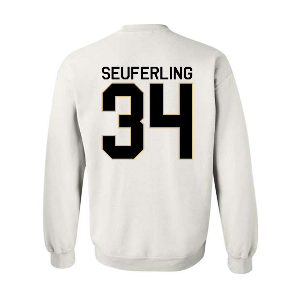 Wake Forest - NCAA Baseball : Grayden Seuferling - Classic Shersey Crewneck Sweatshirt-1