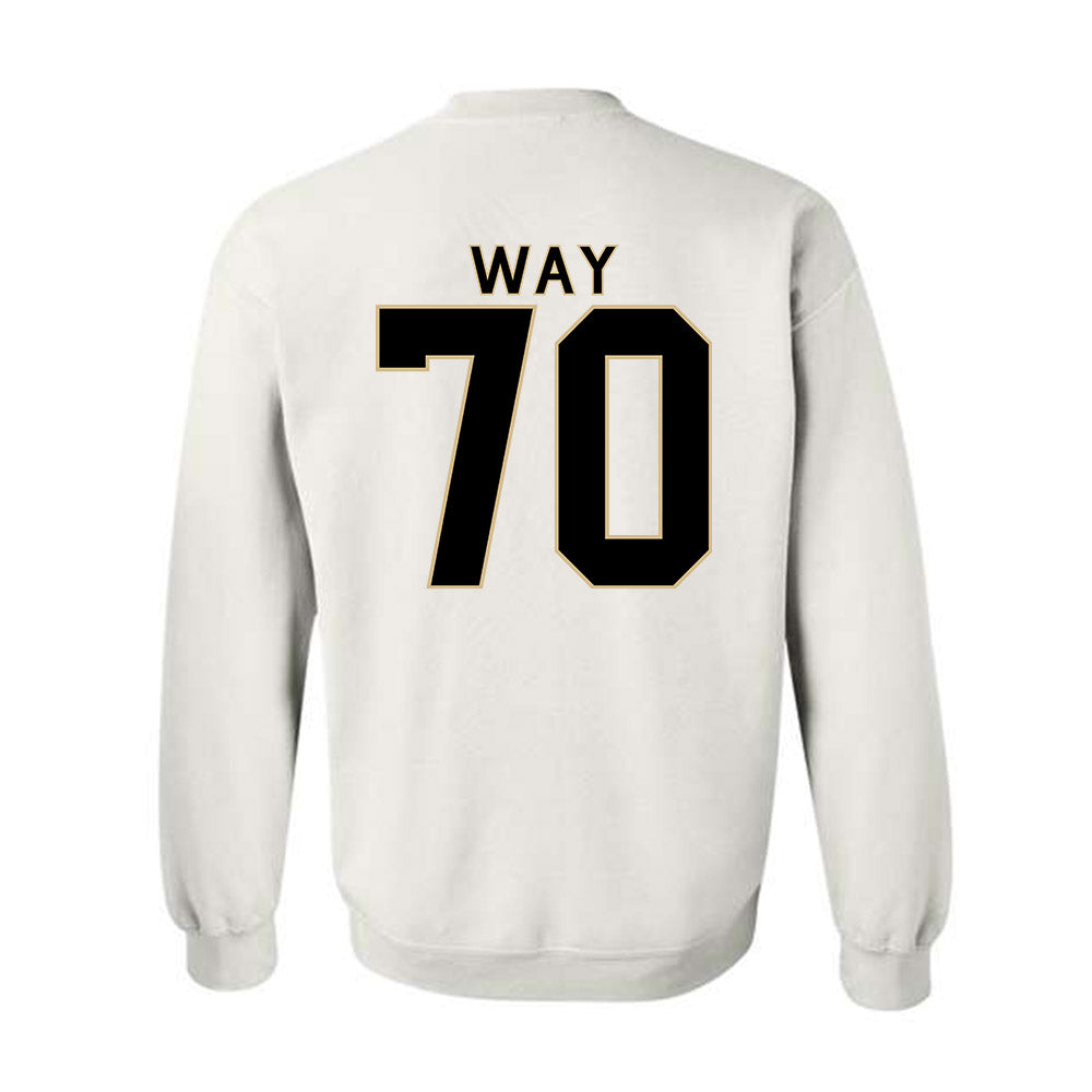 Wake Forest - NCAA Football : Will Way - Classic Shersey Crewneck Sweatshirt-1