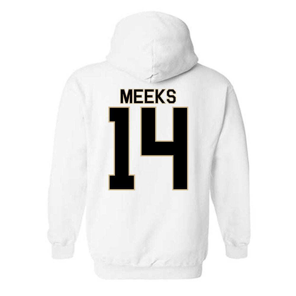 Wake Forest - NCAA Football : Antonio Meeks - Classic Shersey Hooded Sweatshirt-1