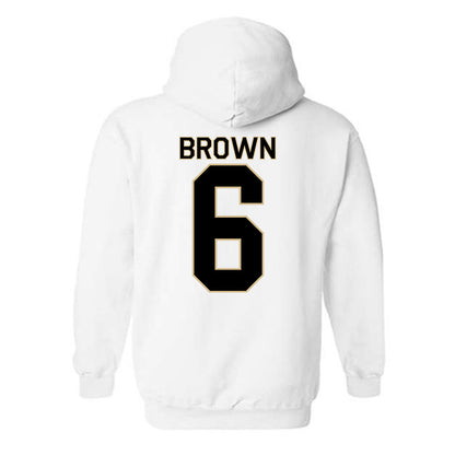 Wake Forest - NCAA Women's Soccer : Dempsey Brown - Classic Shersey Hooded Sweatshirt-1