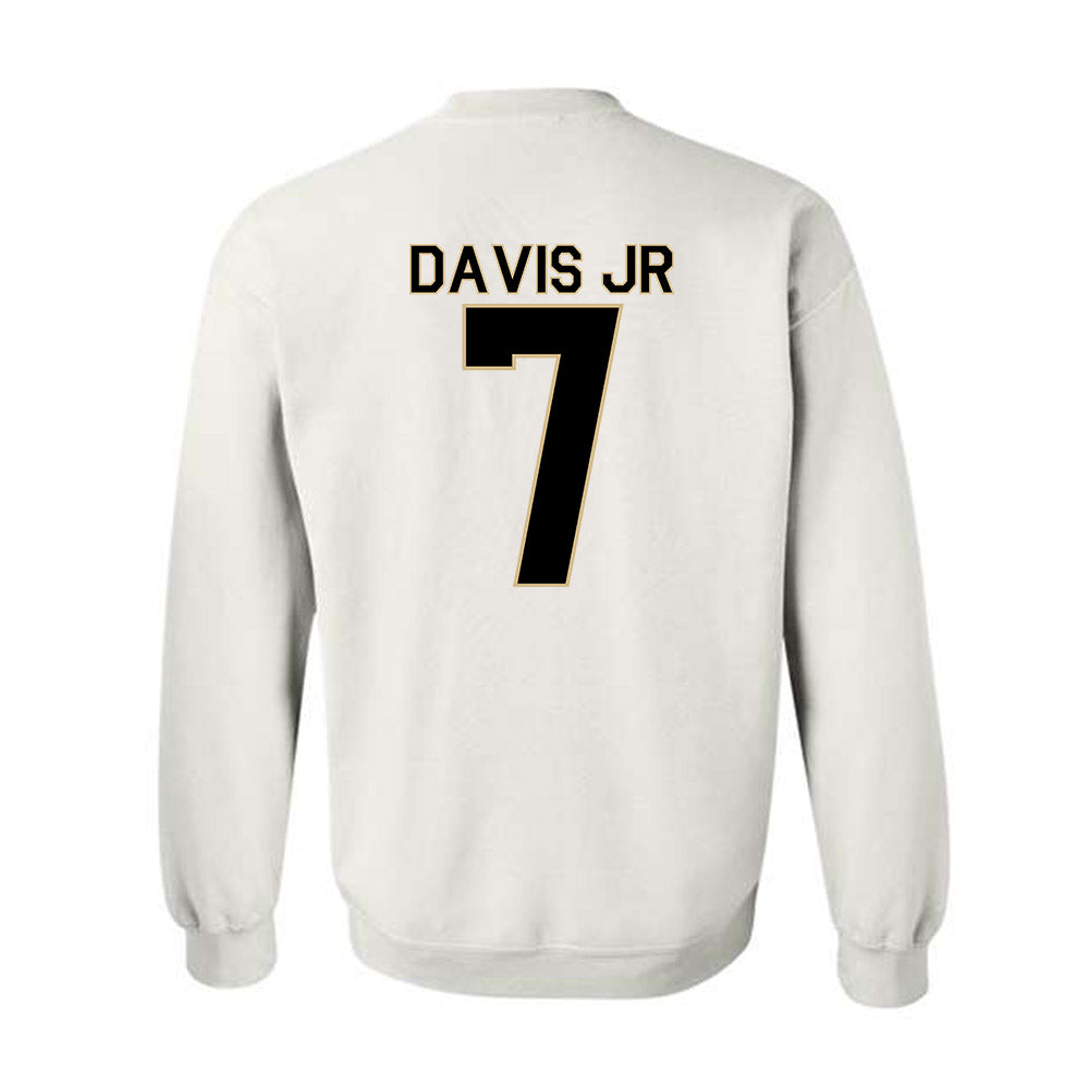 Wake Forest - NCAA Football : Wondame Davis Jr - Classic Shersey Crewneck Sweatshirt-1