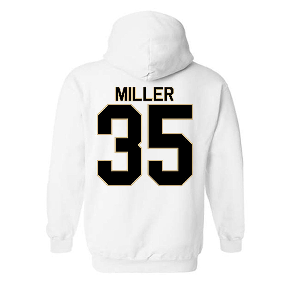 Wake Forest - NCAA Baseball : Griffin Miller - Classic Shersey Hooded Sweatshirt-1