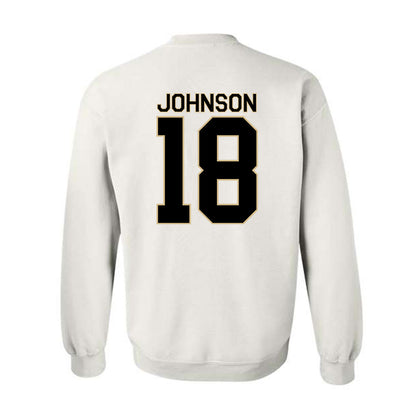 Wake Forest - NCAA Football : DJ Johnson - Classic Shersey Crewneck Sweatshirt-1