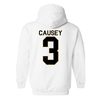 Wake Forest - NCAA Football : Bernard Causey - Classic Shersey Hooded Sweatshirt-1