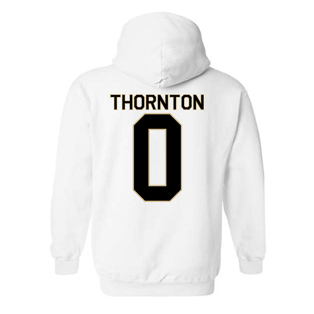 Wake Forest - NCAA Women's Soccer : Lizzie Thornton - Classic Shersey Hooded Sweatshirt-1