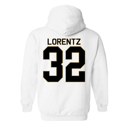 Wake Forest - NCAA Men's Soccer : Tate Lorentz - Classic Shersey Hooded Sweatshirt-1