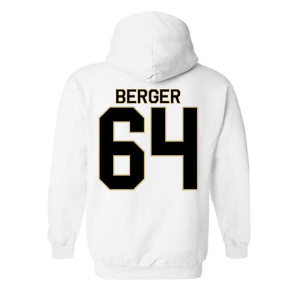 Wake Forest - NCAA Football : Ryan Berger - Classic Shersey Hooded Sweatshirt-1