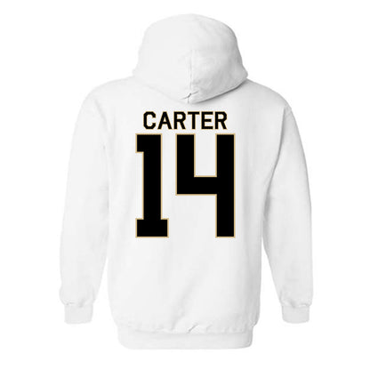 Wake Forest - NCAA Women's Basketball : Mary Carter - Classic Shersey Hooded Sweatshirt-1