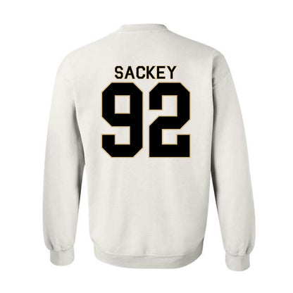 Wake Forest - NCAA Football : Sefa Sackey - Classic Shersey Crewneck Sweatshirt-1