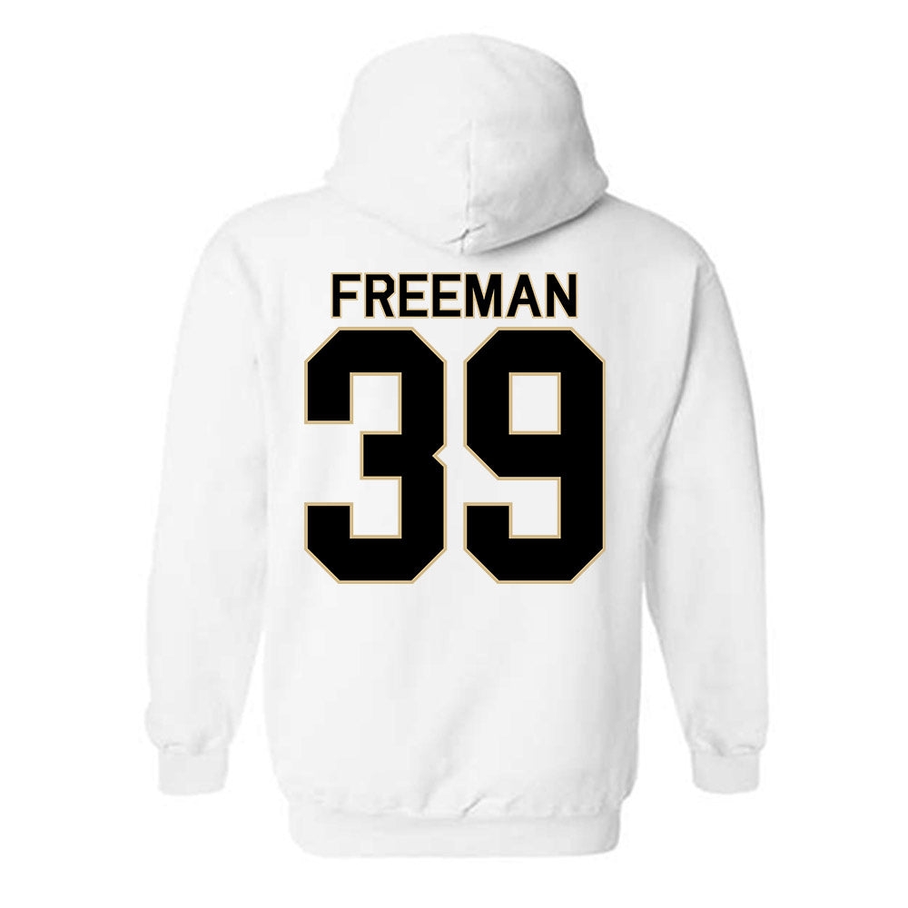 Wake Forest - NCAA Football : Wyatt Freeman - Classic Shersey Hooded Sweatshirt-1