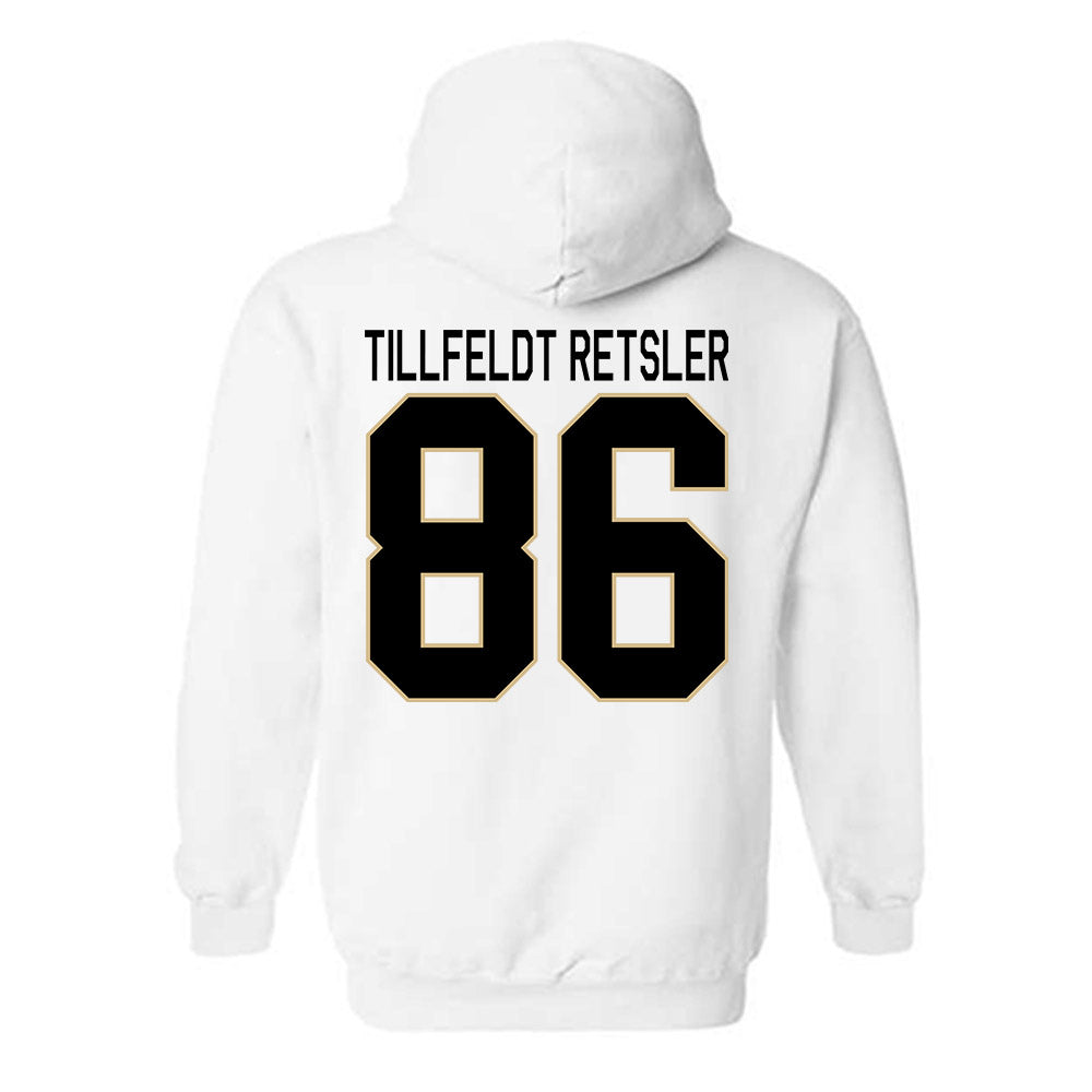 Wake Forest - NCAA Football : Maximilian Tillfeldt Retsler - Classic Shersey Hooded Sweatshirt-1