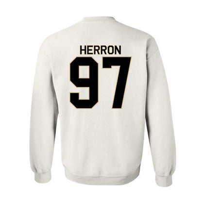 Wake Forest - NCAA Football : Matthew Herron - Classic Shersey Crewneck Sweatshirt-1