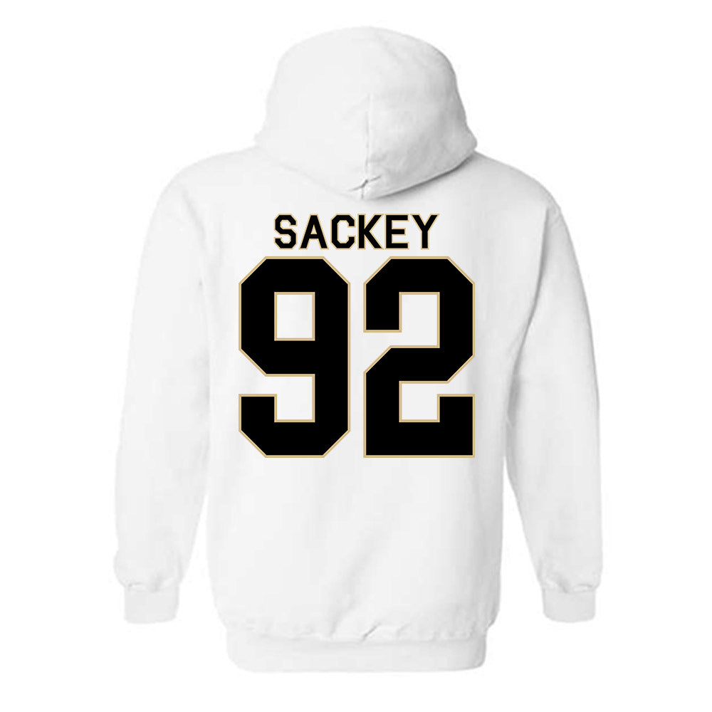 Wake Forest - NCAA Football : Sefa Sackey - Classic Shersey Hooded Sweatshirt-1