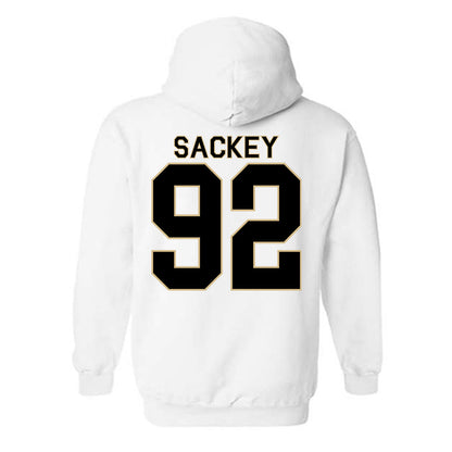 Wake Forest - NCAA Football : Sefa Sackey - Classic Shersey Hooded Sweatshirt-1