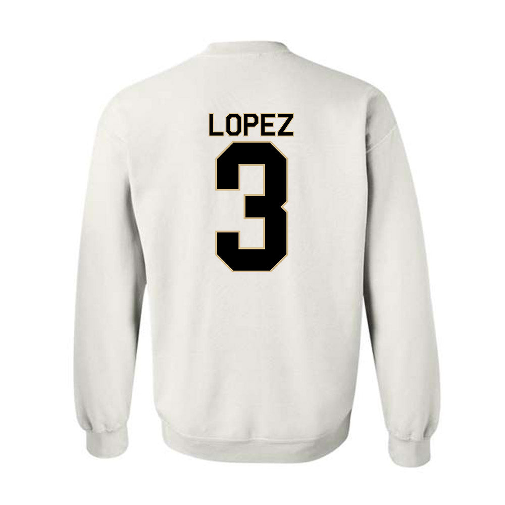 Wake Forest - NCAA Football : Gio Lopez - Classic Shersey Crewneck Sweatshirt-1