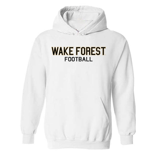 Wake Forest - NCAA Football : Braylon Johnson - Classic Shersey Hooded Sweatshirt-0