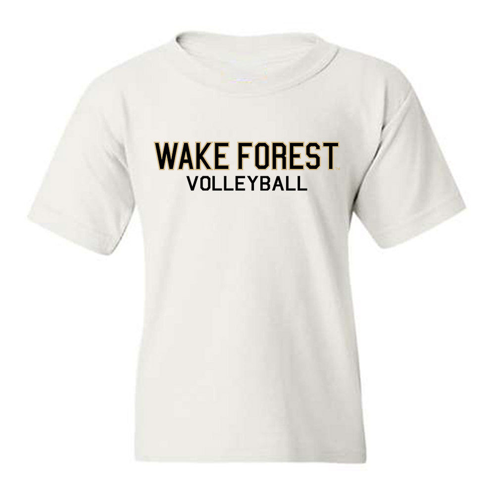 Wake Forest - NCAA Women's Volleyball : Mattea Saunders - Classic Shersey Youth T-Shirt-0
