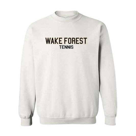 Wake Forest - NCAA Men's Tennis : Andrew Delgado - Classic Shersey Crewneck Sweatshirt-0