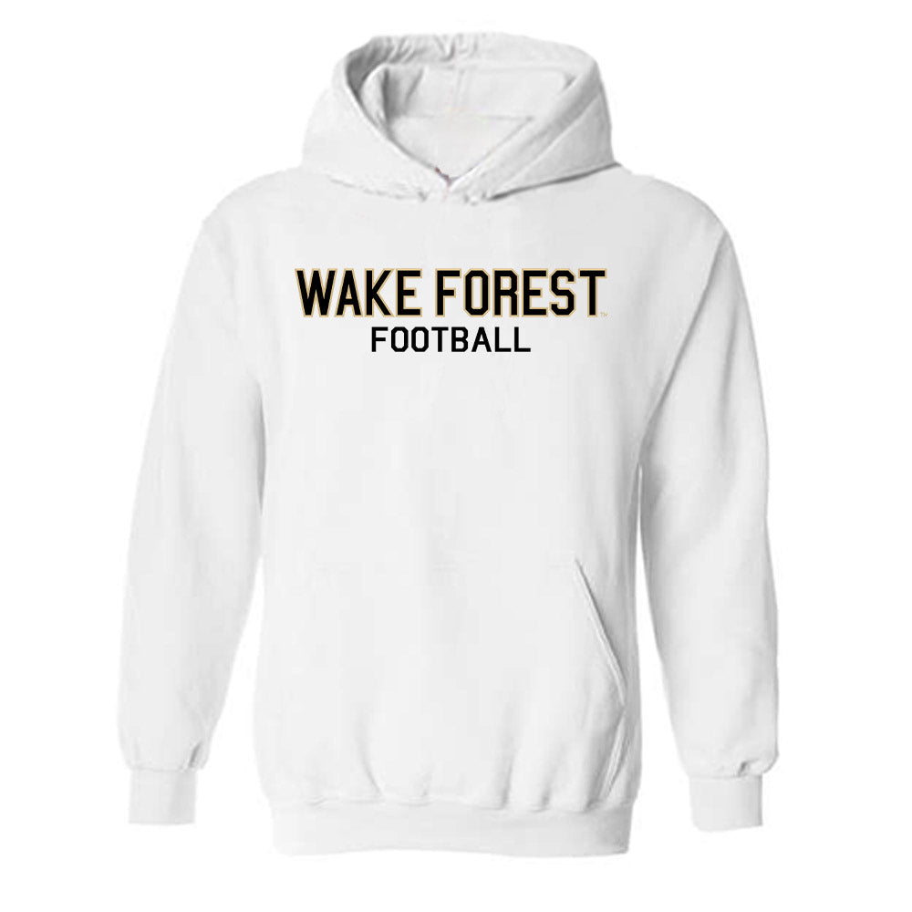 Wake Forest - NCAA Football : Dylan Durbin - Classic Shersey Hooded Sweatshirt-0
