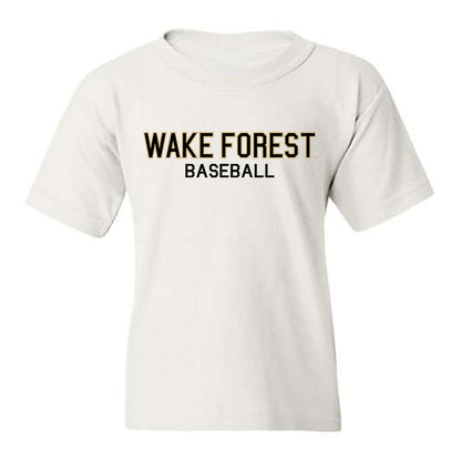 Wake Forest - NCAA Baseball : Griffin Miller - Classic Shersey Youth T-Shirt-0