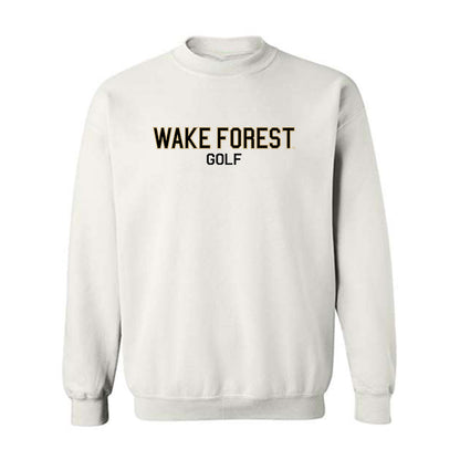 Wake Forest - NCAA Men's Golf : Maddux Cook - Classic Shersey Crewneck Sweatshirt-0