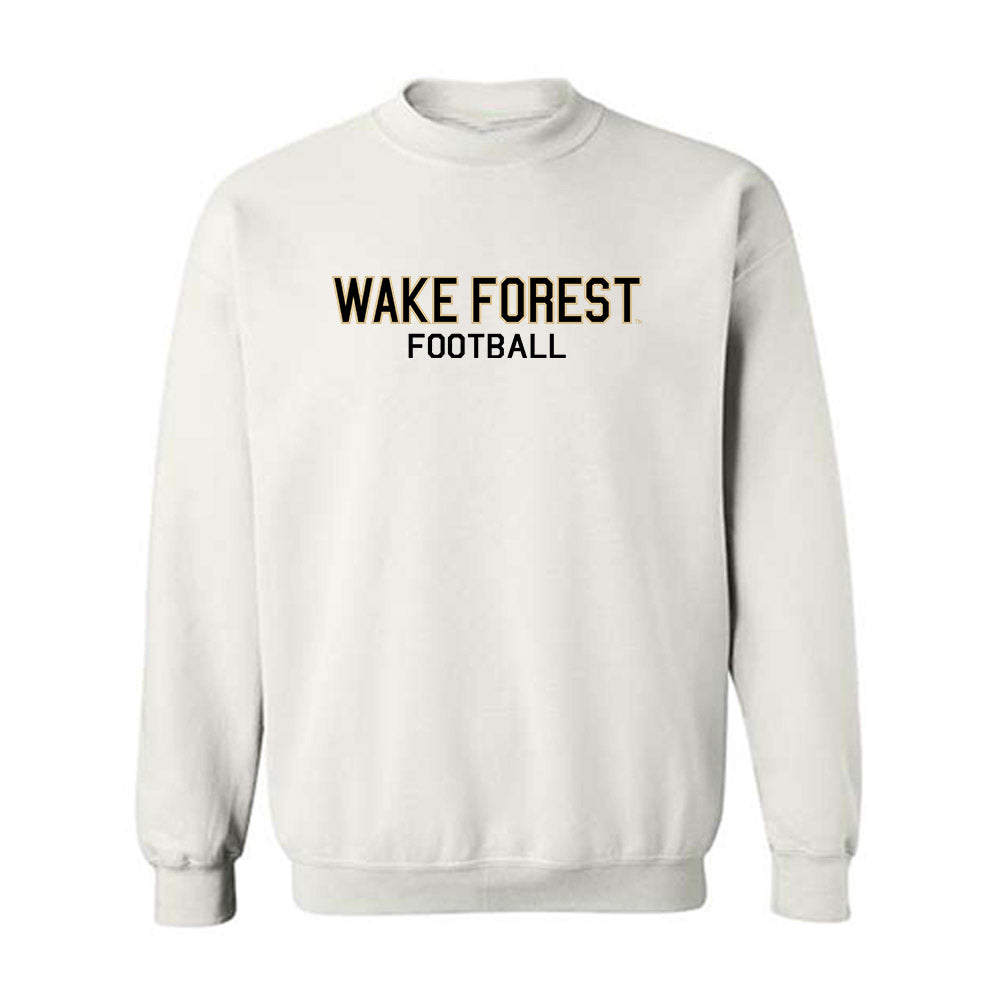 Wake Forest - NCAA Football : Kam Shanks - Classic Shersey Crewneck Sweatshirt-0