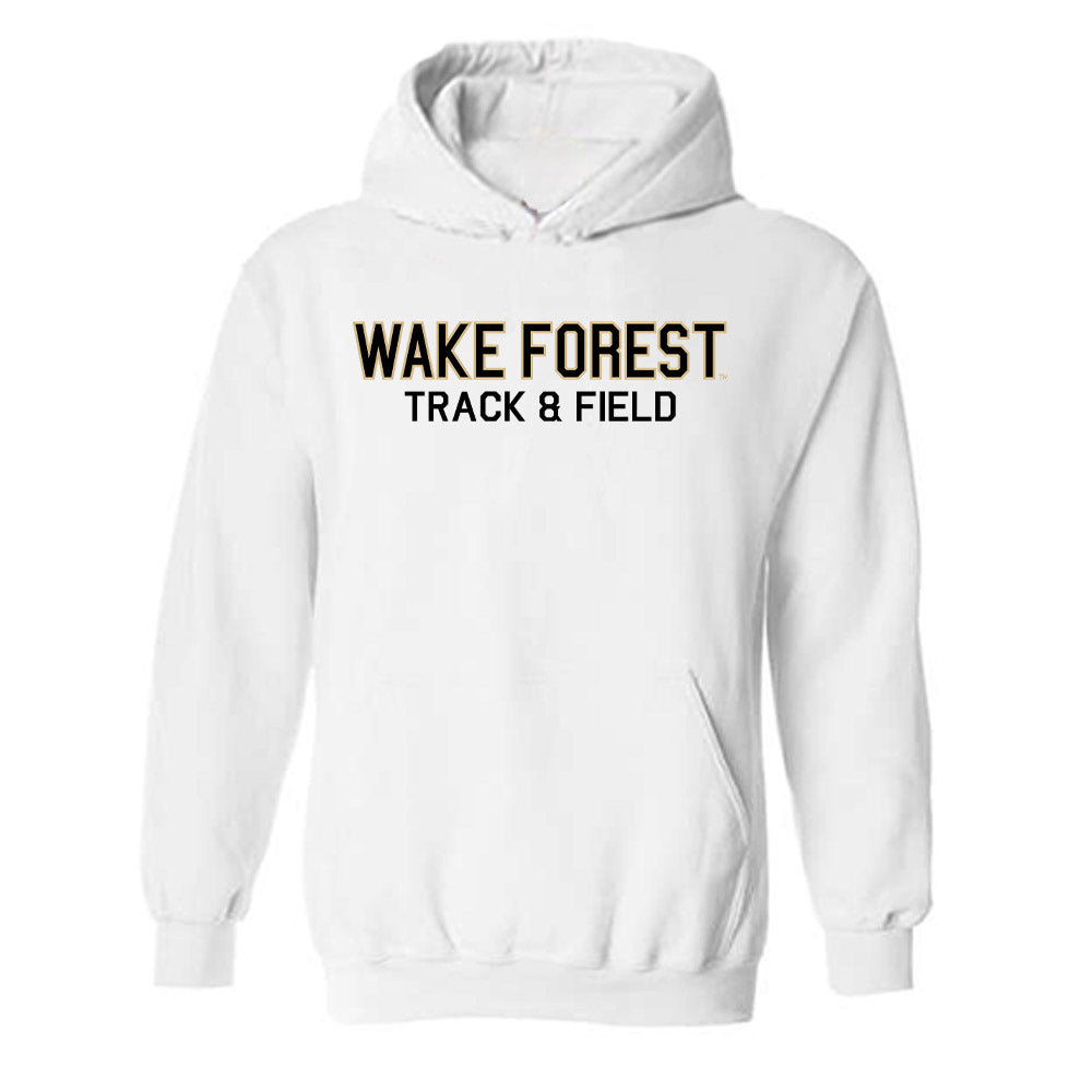 Wake Forest - NCAA Women's Track & Field : Abby Stankus - Classic Shersey Hooded Sweatshirt-0