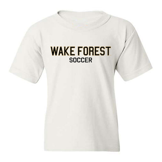 Wake Forest - NCAA Men's Soccer : Graham Syrett - Classic Shersey Youth T-Shirt-0