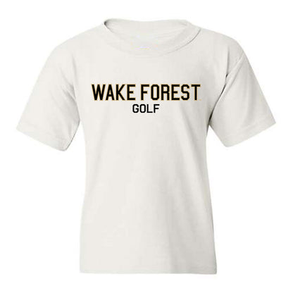 Wake Forest - NCAA Men's Golf : Nicholas Prieto - Classic Shersey Youth T-Shirt-0