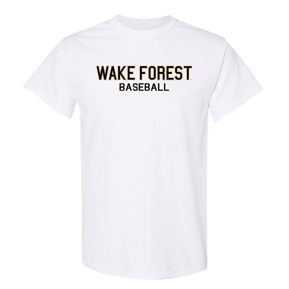 Wake Forest - NCAA Baseball : Alexander Peck - Classic Shersey T-Shirt-0