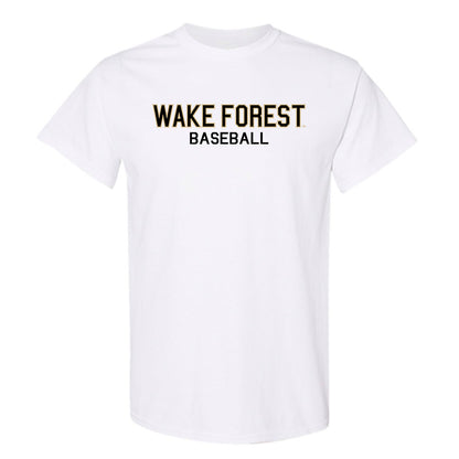 Wake Forest - NCAA Baseball : Alexander Peck - Classic Shersey T-Shirt-0