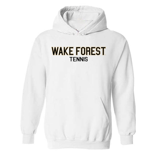 Wake Forest - NCAA Men's Tennis : Ariel Zauber - Classic Shersey Hooded Sweatshirt-0
