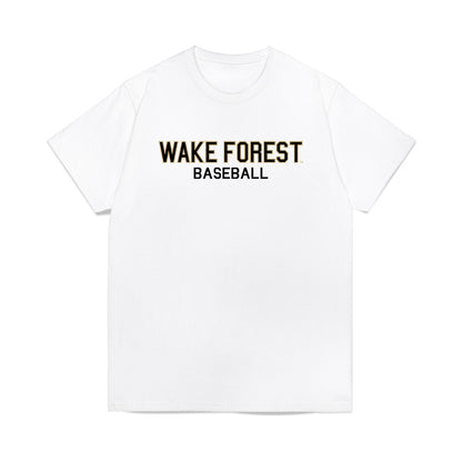 Wake Forest - NCAA Baseball : Connor Mohan - Classic Shersey T-Shirt-0