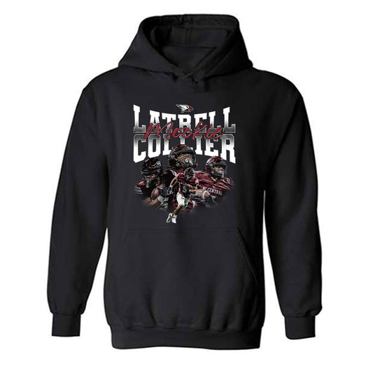 NCCU - NCAA Football : Latrell "Mookie" Collier - Hooded Sweatshirt Player Collage
