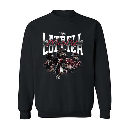 NCCU - NCAA Football : Latrell "Mookie" Collier - Crewneck Sweatshirt Player Collage