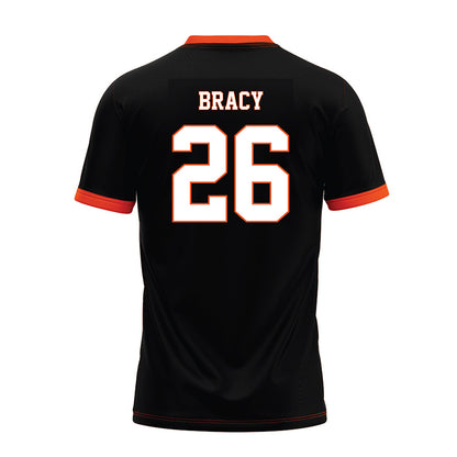 Oklahoma State - NCAA Football : Maliek Bracy - Black Premium Football Jersey-1