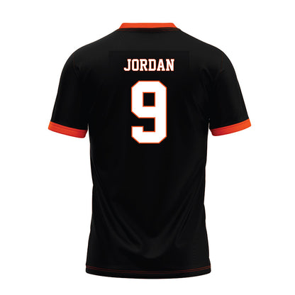 Oklahoma State - NCAA Football : Grant Jordan - Black Premium Football Jersey-1
