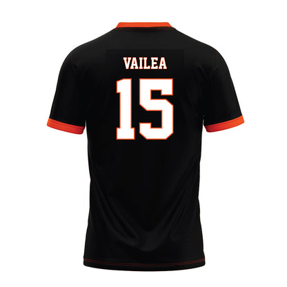 Oklahoma State - NCAA Football : Fatafehi Vailea - Black Premium Football Jersey-1