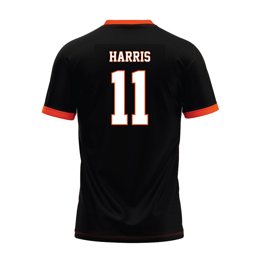 Oklahoma State - NCAA Football : Rodney Harris - Black Premium Football Jersey-1