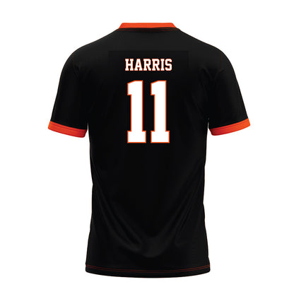 Oklahoma State - NCAA Football : Rodney Harris - Black Premium Football Jersey-1